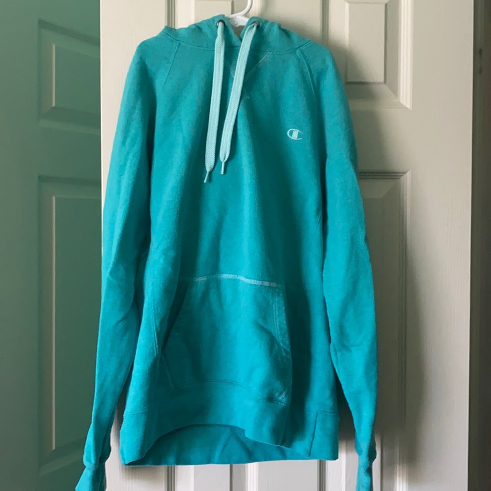 Blue champions sweater